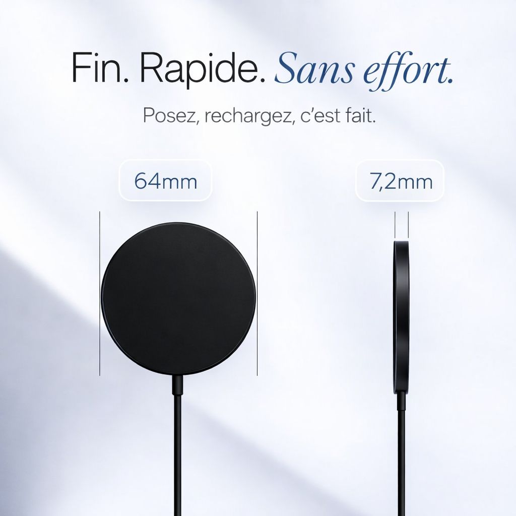Chargeur rapide sans fil Carteo